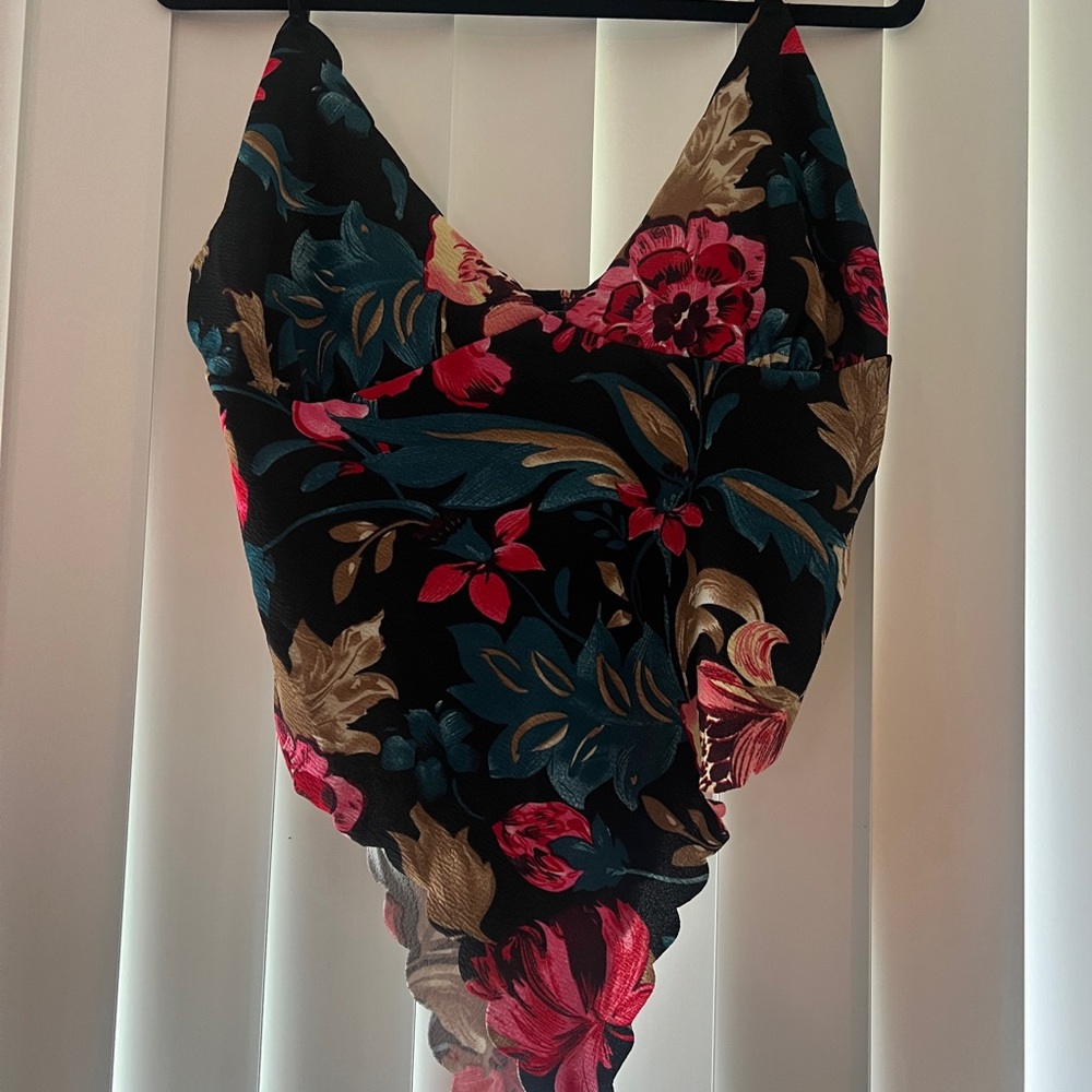 Floral Print Bodysuit